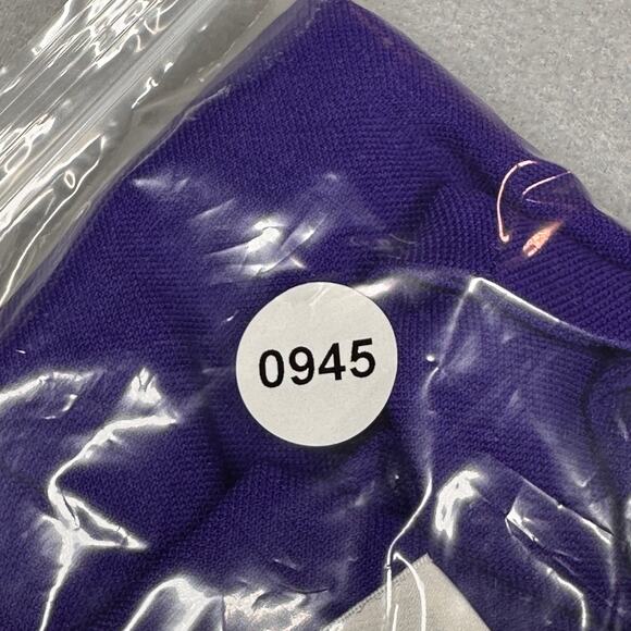 Vintage Karis Korner Blazer Womens 18W Purple Short Sleeve V Neck Button up Top - Picture 10 of 10